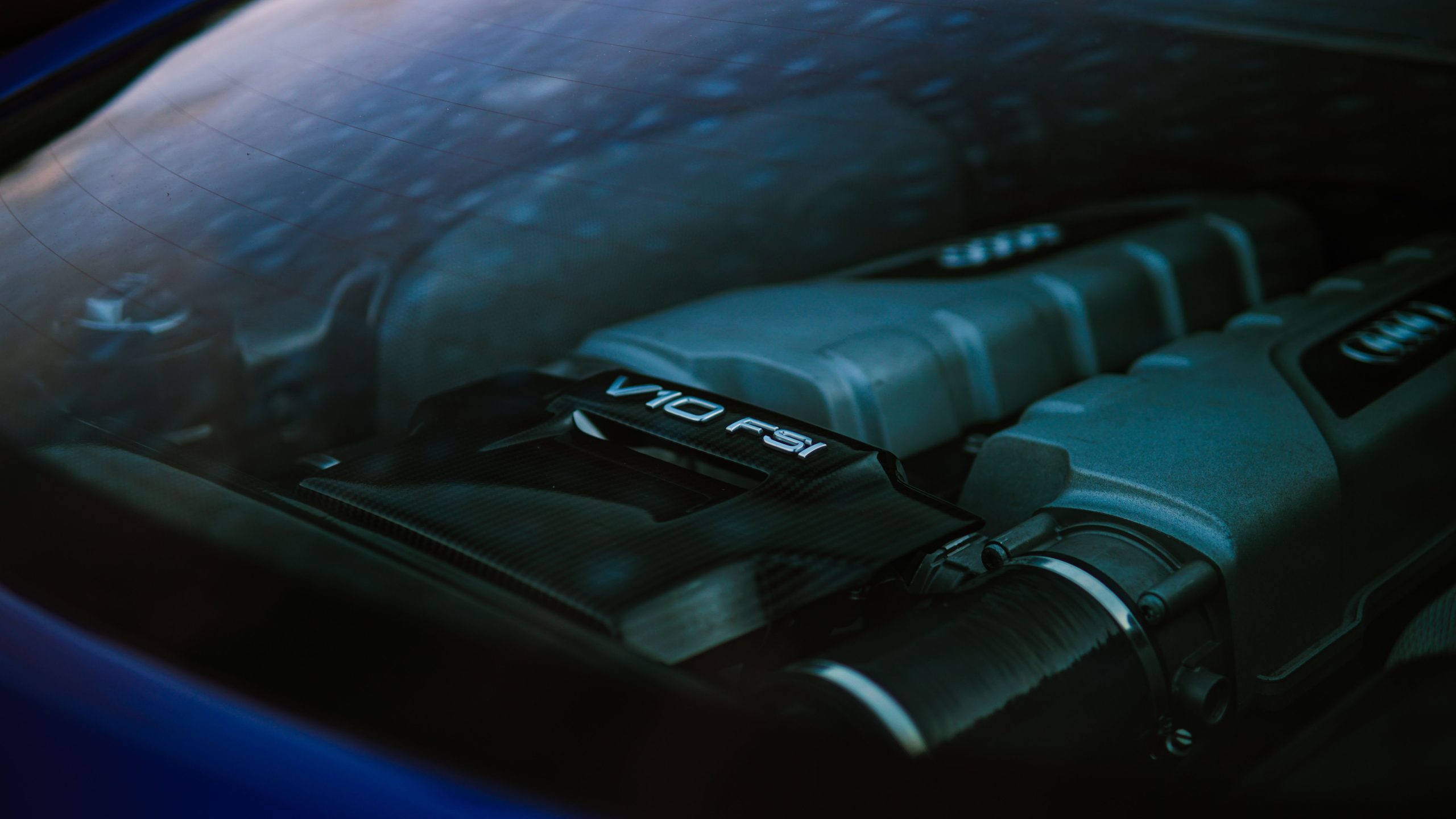 Puissant moteur V10 FSI sports voiture